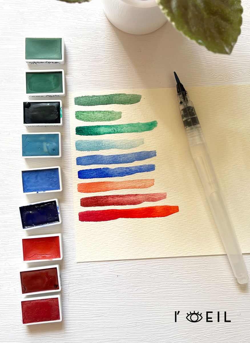 New In Full Pan Handmade Watercolor Paints, L'oeil – Loeil Art Supplies