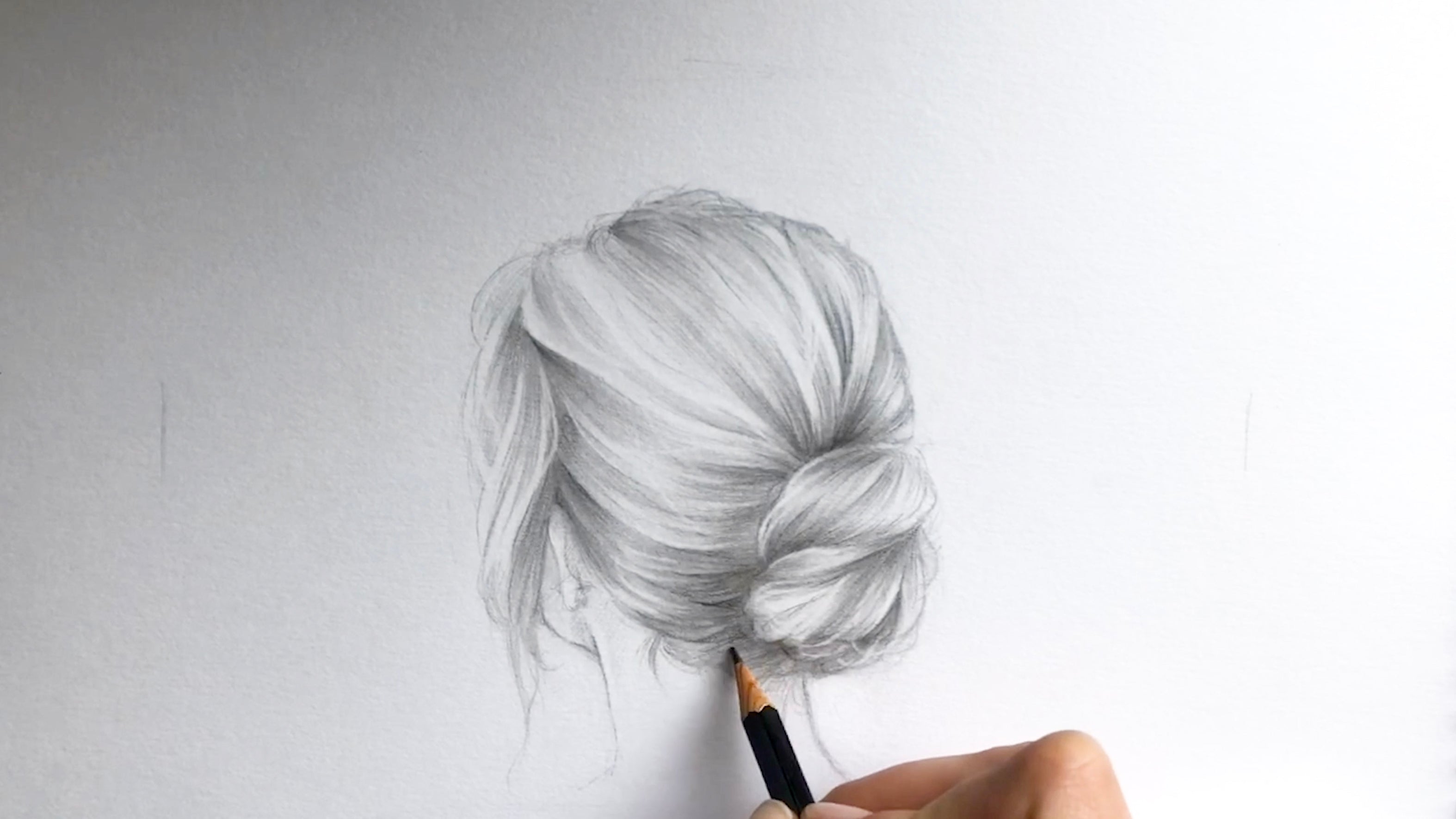 Discover more than 142 hair pencil drawing super hot