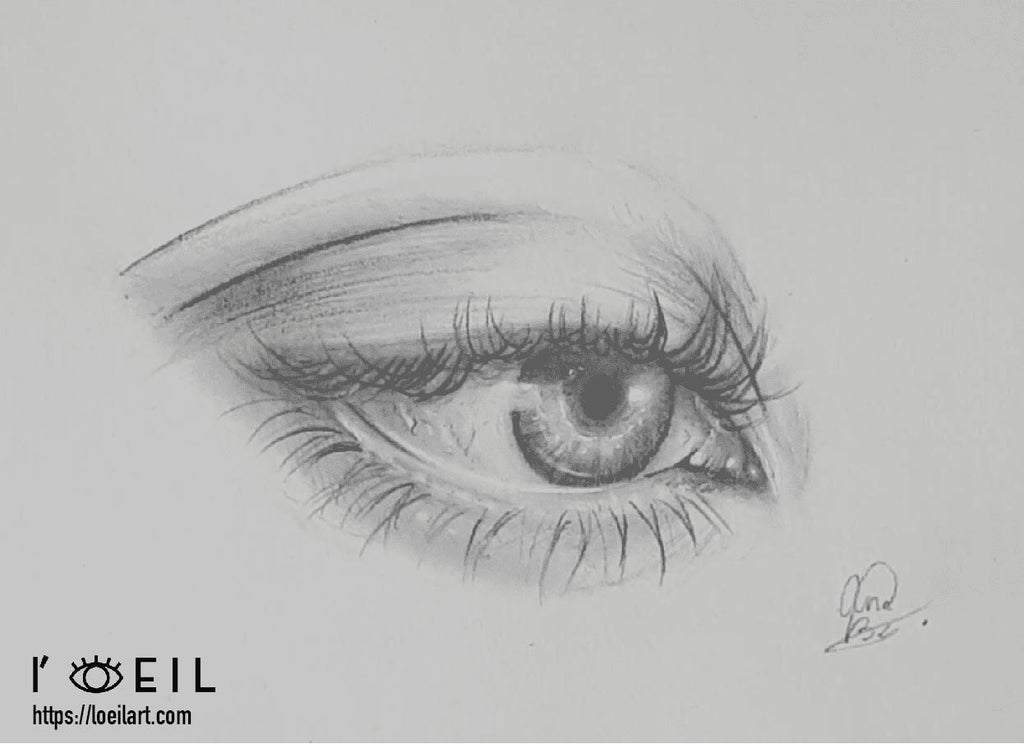 Learn Drawing an Eye with Annelies