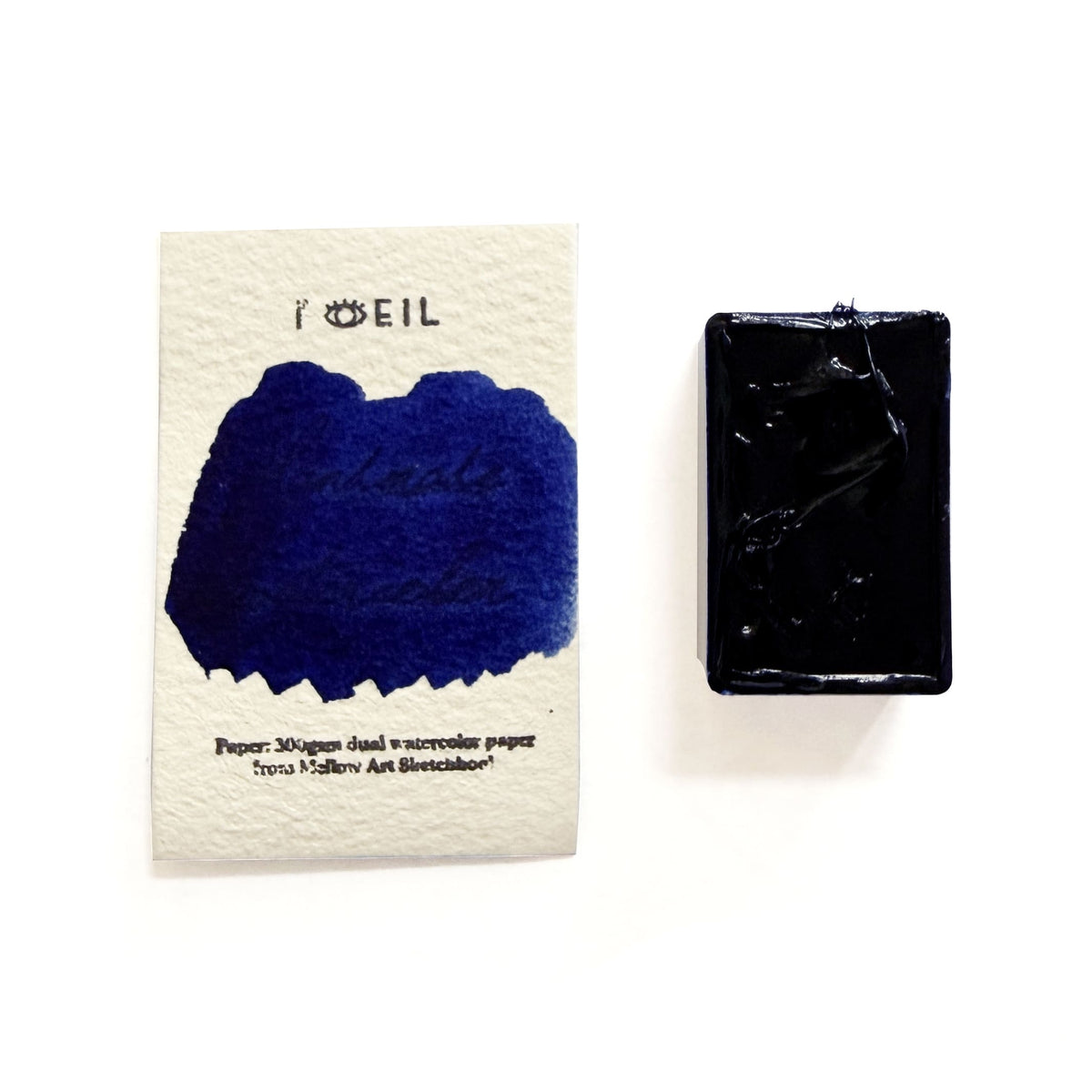 Indanthrone Blue PB36 - Artist Grade Handmade Honey Based Watercolor ...