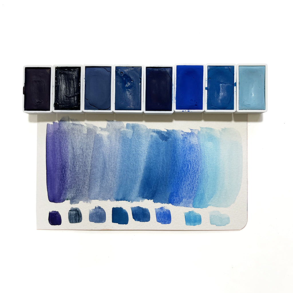 Malibu - Blue Watercolor Large Paper Plates – Harlow & Grey