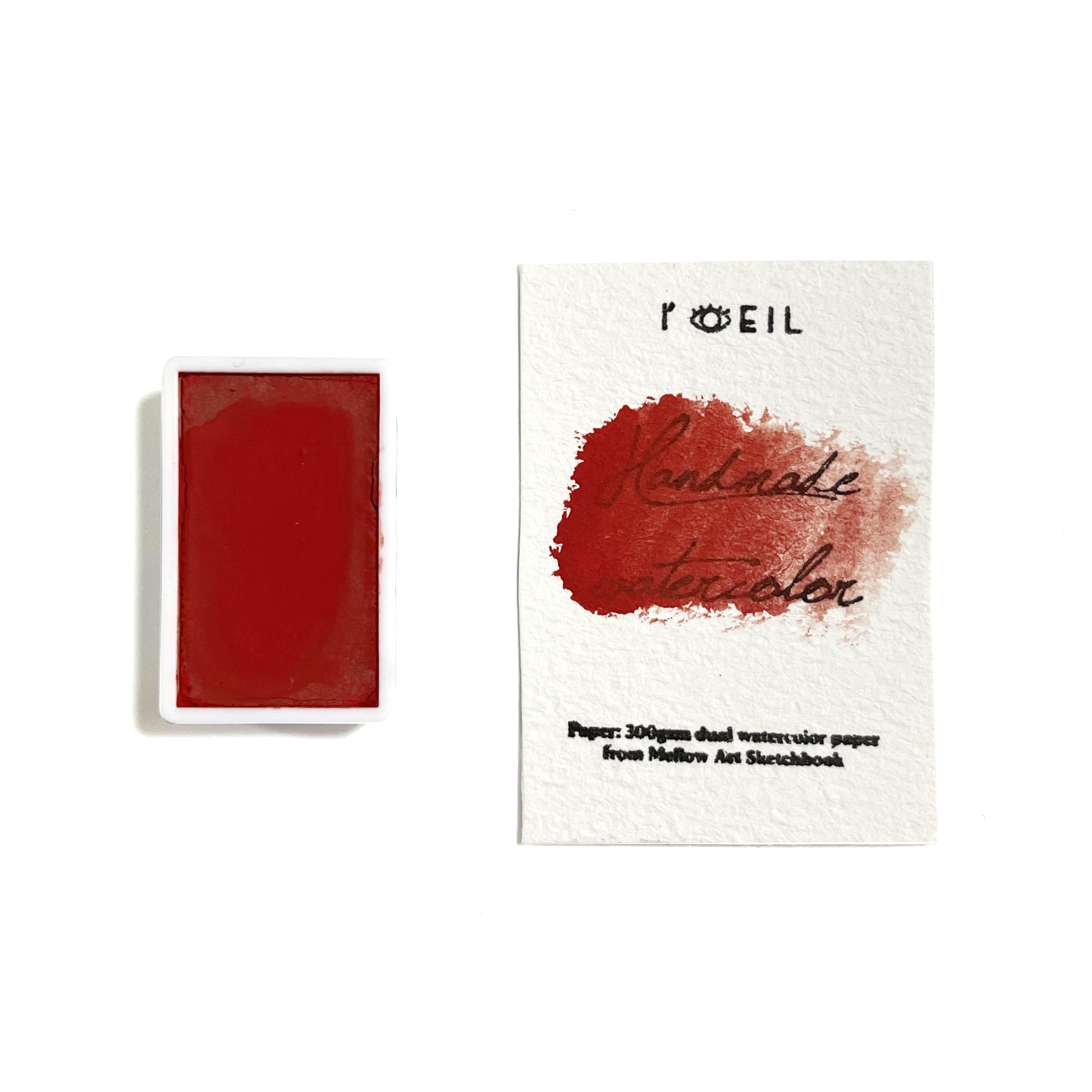Pr179 Perylene Red PR123 - Artist Grade Handmade Honey Based Watercolor Paint ...