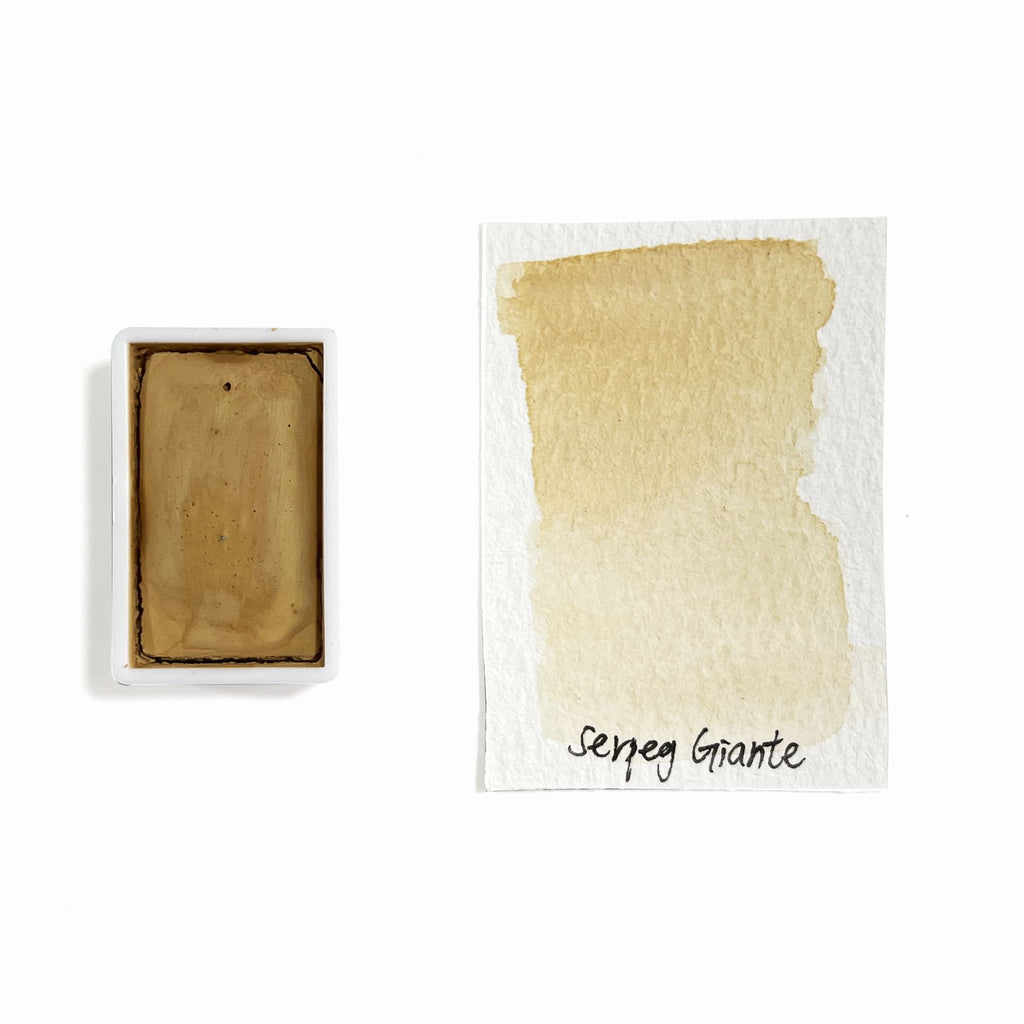 Serpeg Giante - Artist Grade Handmade Honey Based Watercolor Paint Full Pan 3.2ml